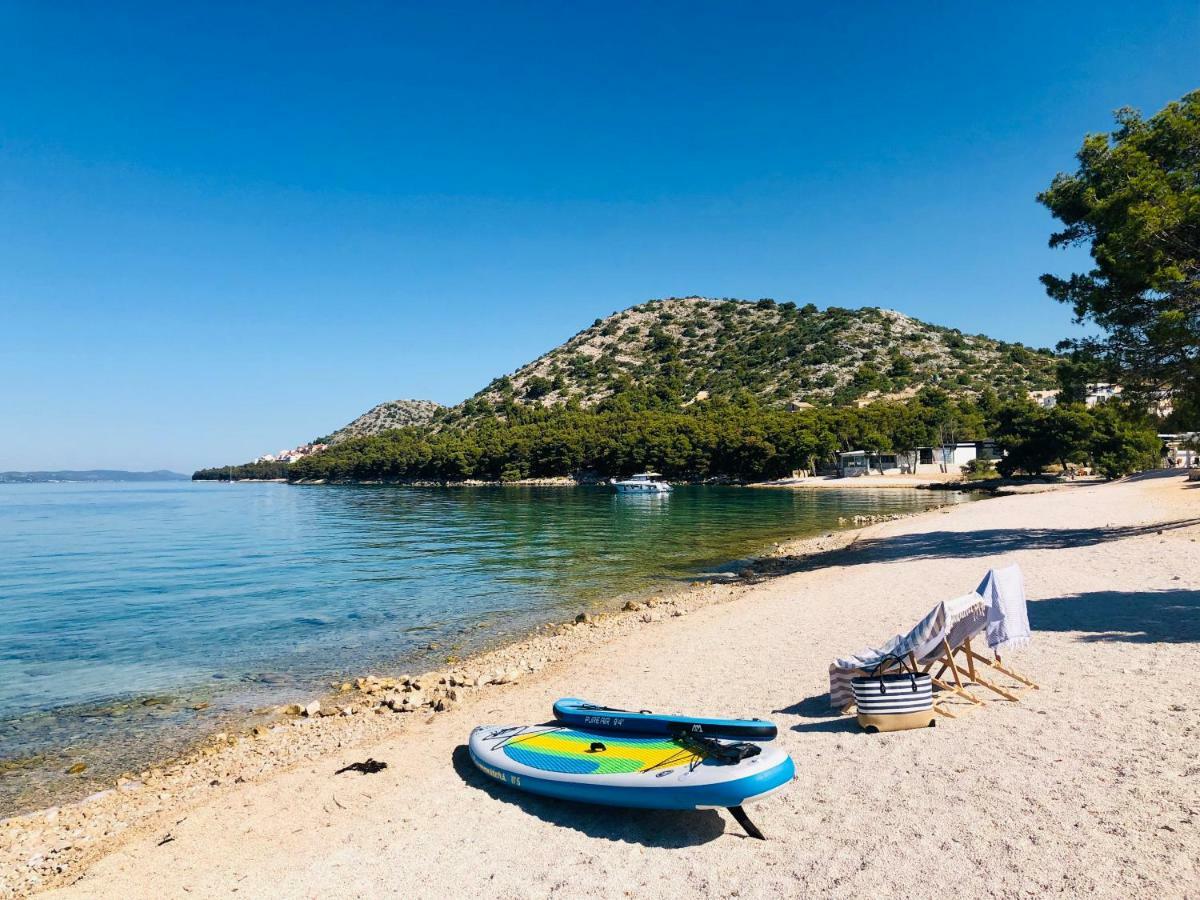 Ecobeachvilla Buqez 9 Пакоштане Экстерьер фото